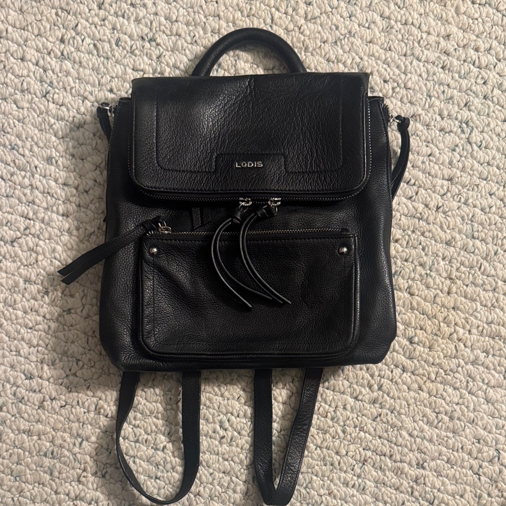 Lodis Classic Black Backpack